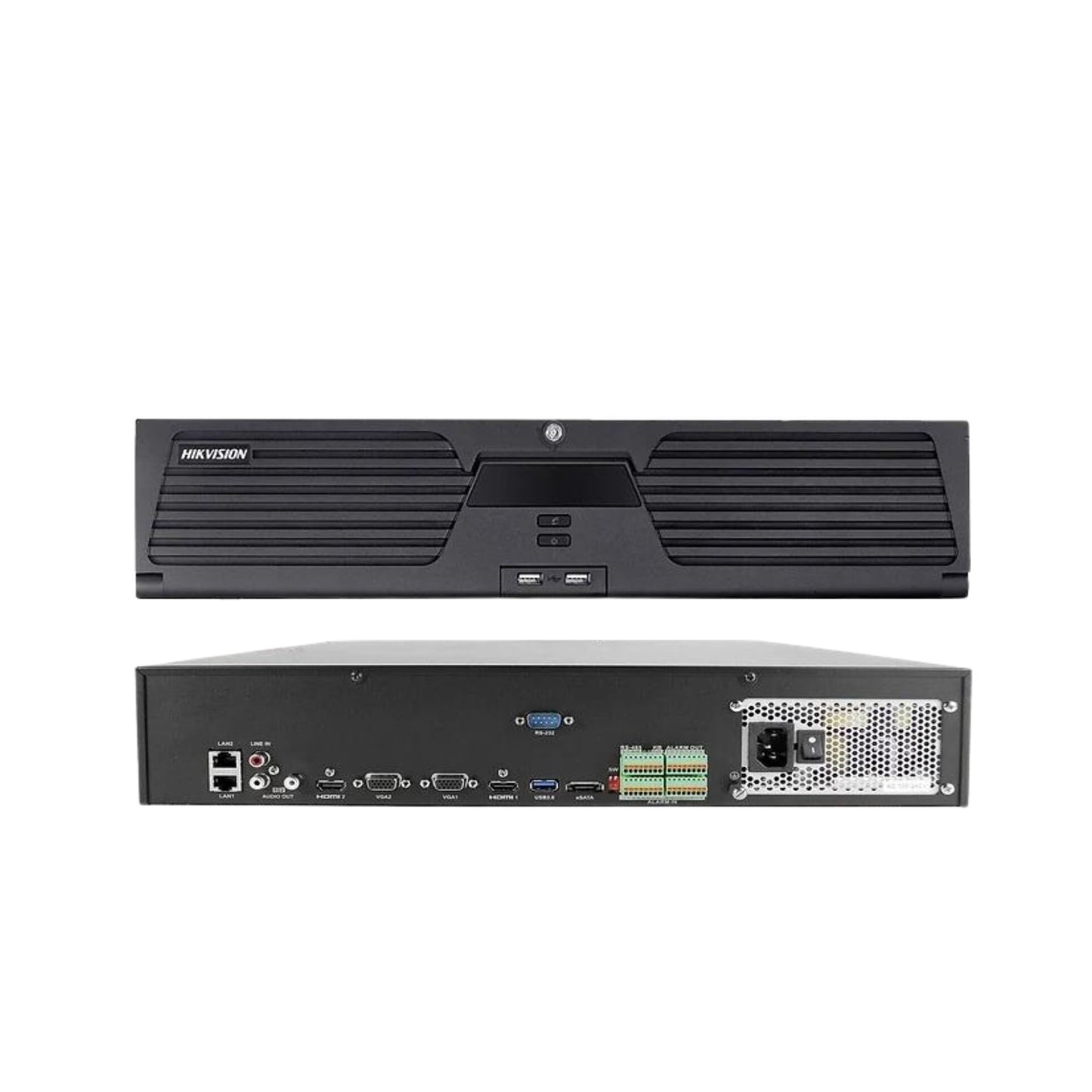 Hikvision DS-9664NI-M16 64CH 8K NVR 2 HDMI & VGA up to 32MP NO HDD