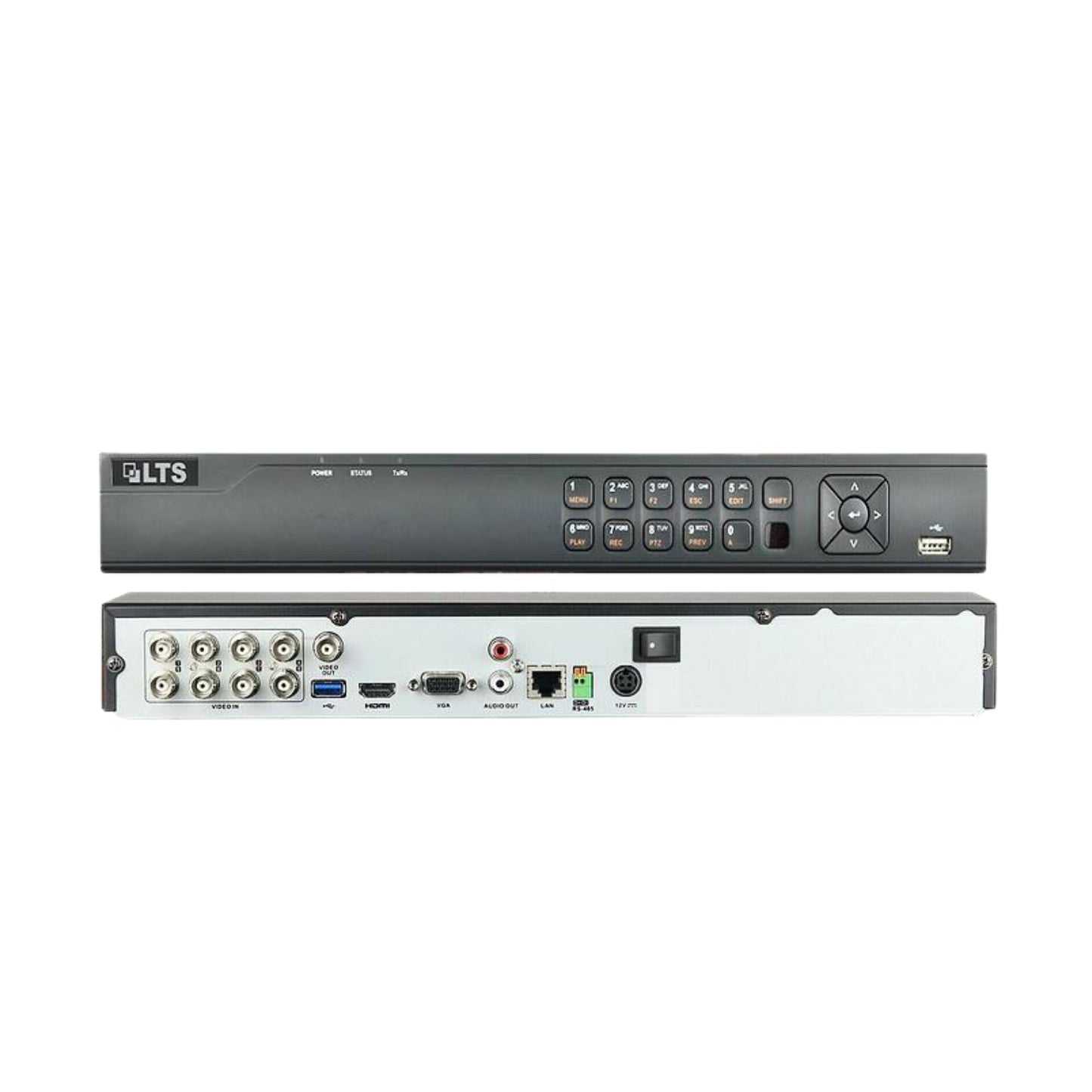 LTS 8CH DVR LTD8508K-ST (3TB PURPLE) Platinum Pro 5MP+2 IP 6MP HD-TVI AHD CVI