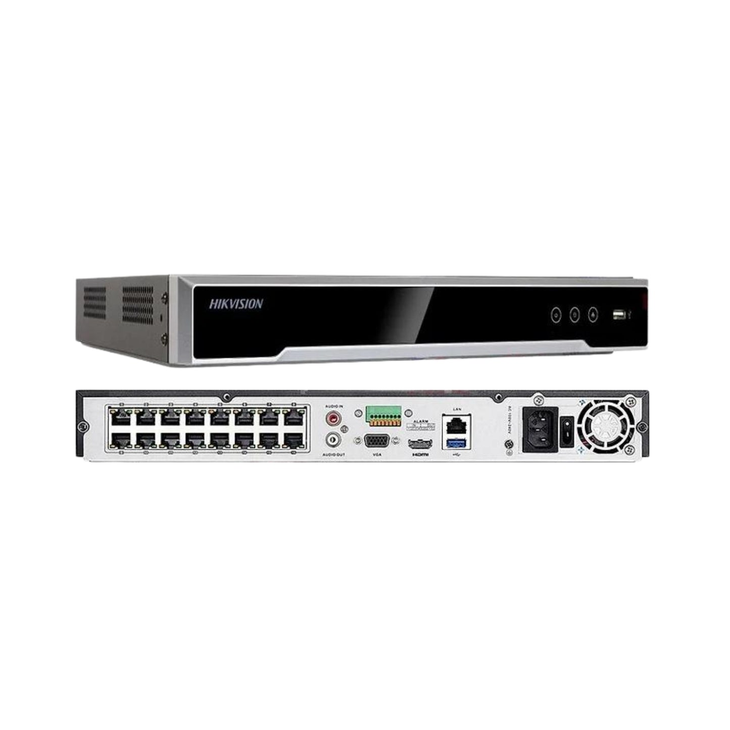 (OEM) HIKVISION NVR 16CH 16 POE 4K Channel H.265 DS-7616NI-Q2/16P ORIGINAL