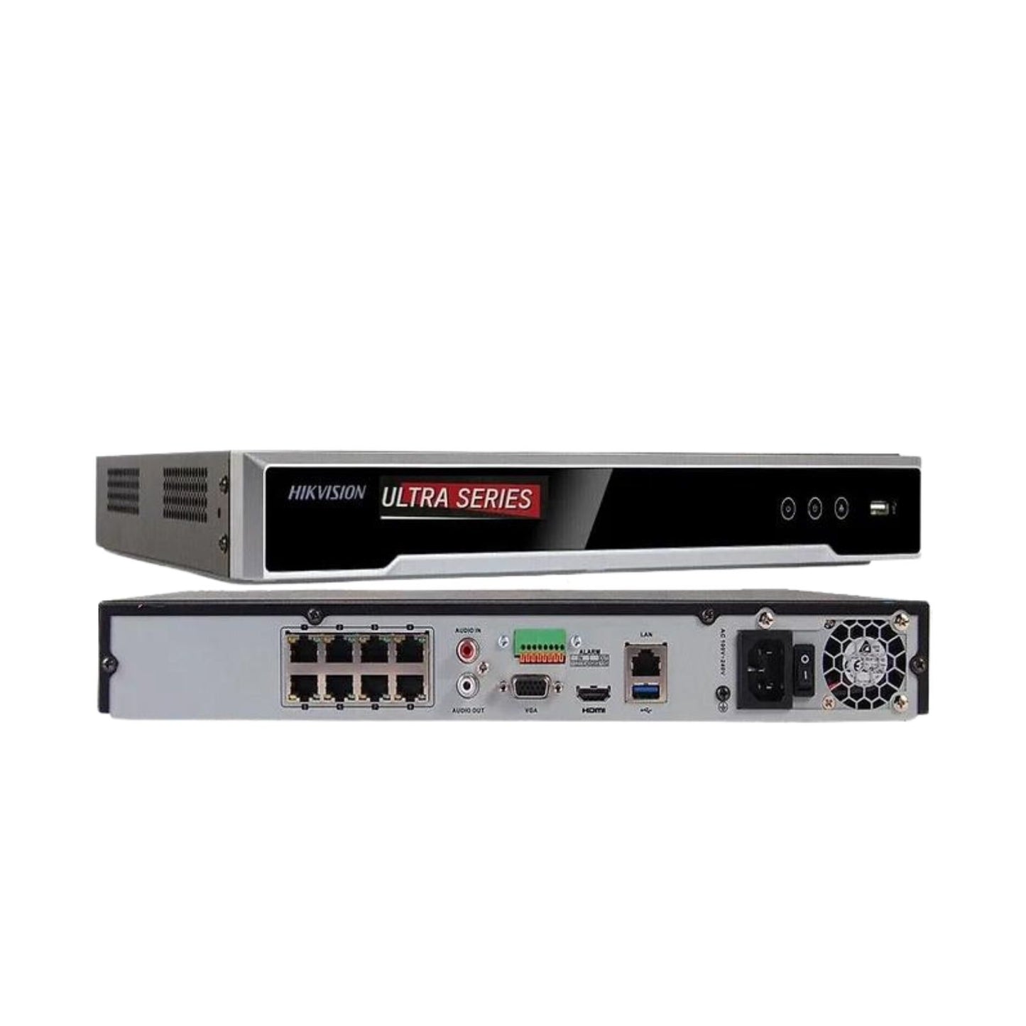 Hikvision DS-7608NI-M2/8P – 8CH 32MP 4K PoE NVR H.265+