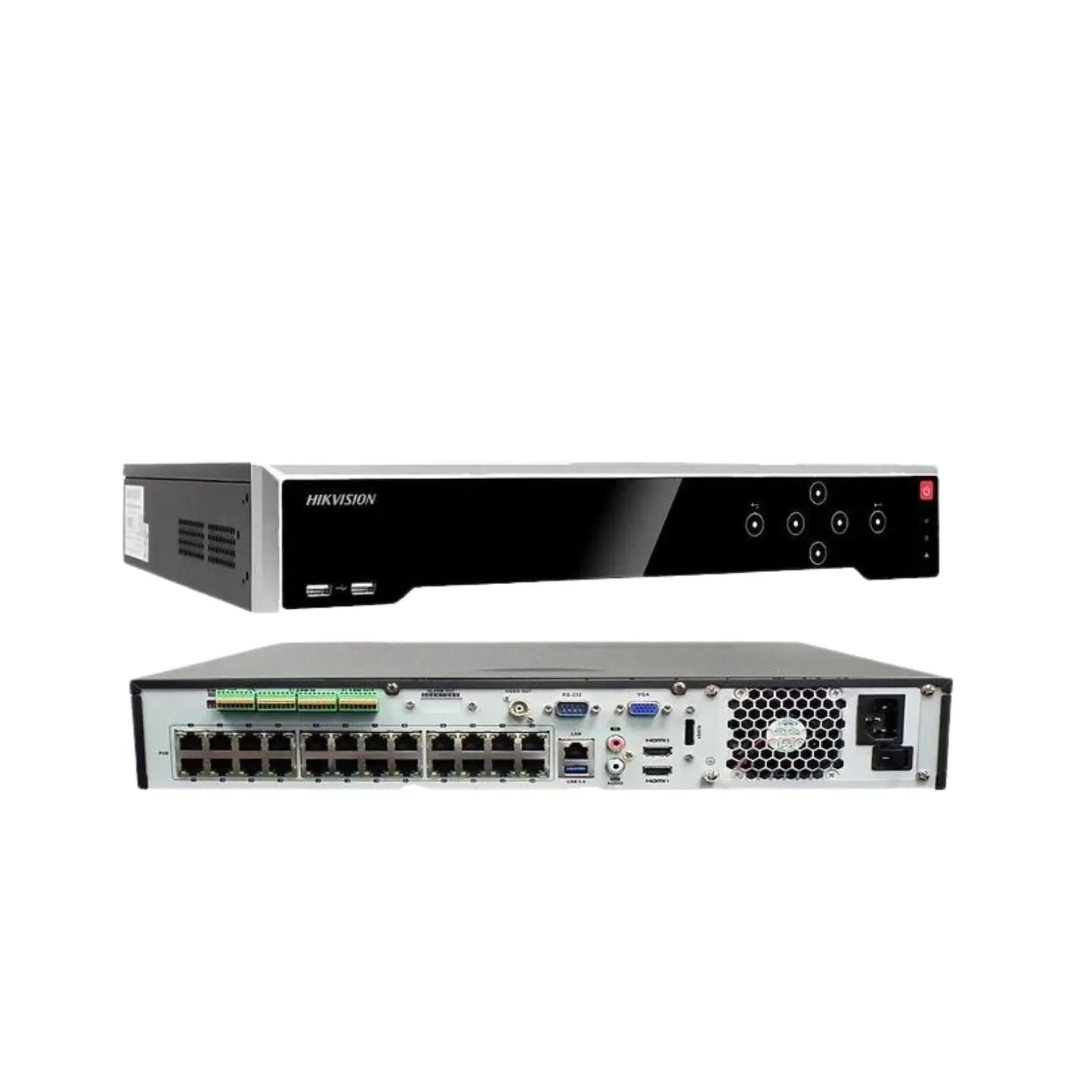 Hikvision NVR 32CH 24 PoE 12MP DS-7732NI-I4/24p 4SATA (UP TO 32TB HDD ) H.265+