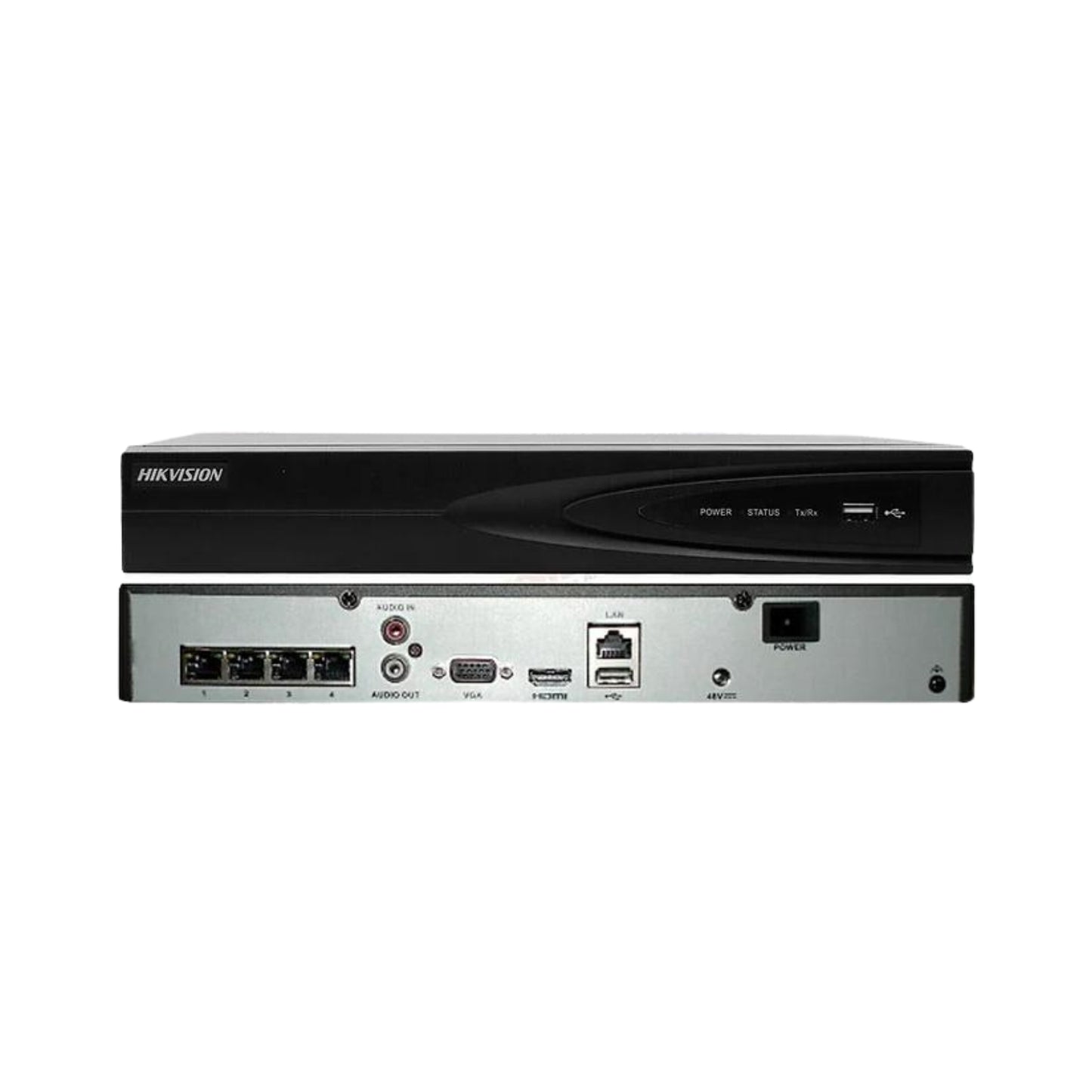 Hikvision DS-7604NI-Q1/4P 4CH NVR | 6MP IP, PoE, HDMI, H.264+
