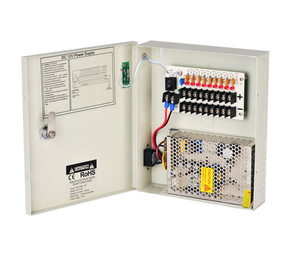 9-Channel Power Supply – OCB-PS-9DC15EC