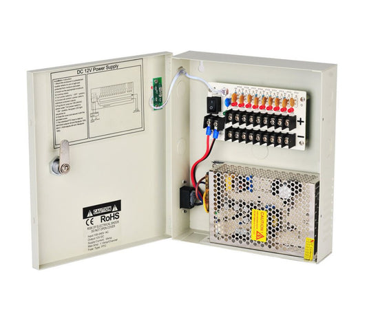 9-Channel Power Supply – OCB-PS-9DC15EC