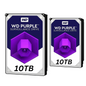 20TB Western Digital WD Purple Surveillance HDD 2x 10TB Bundle