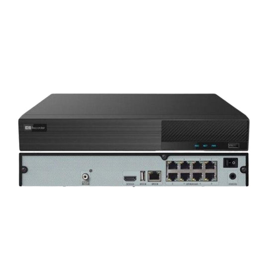 Titanium 8CH NVR ED9308H5NV-8P-L 8CH 5MP IPC HD NVR / H.265/H.264 / Dual Stream