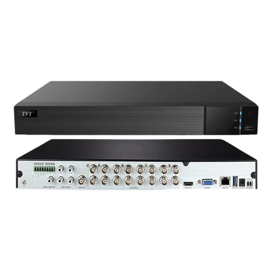 Titanium ED-8216H5-F/N-8T 16CH 4K 5 in1 H.265 Hybrid DVR HDD HUMAN DETECTION