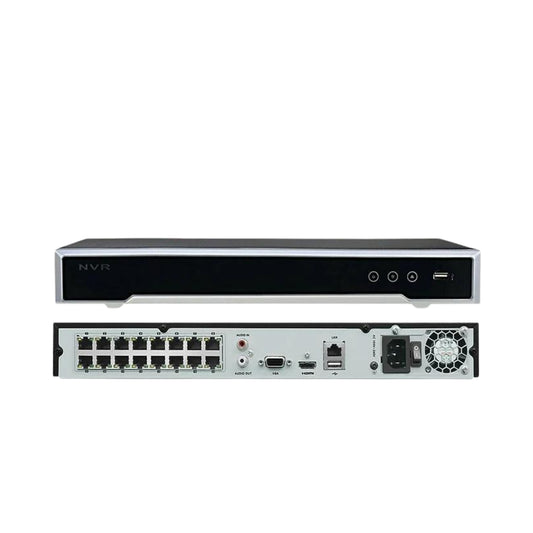 HIKVISION OEM NVR 16CH 16 POE 4K Channel security H.265 DS-7616NI-K2/16P (UL)