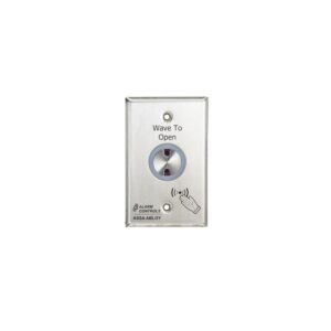 LTS No-Touch Exit Button – LTK‑NTS‑1 (No-Metal Touch, 12/24 V, IP64)