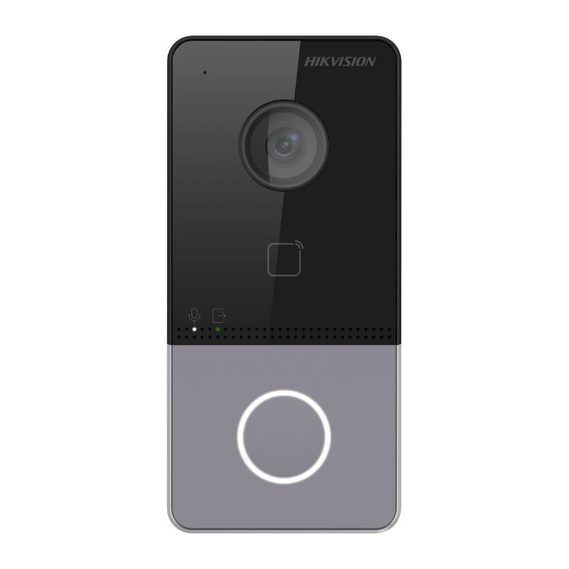 Hikvision DS-KV6113-WPE1(C) Pro Series 2 MP IP Villa Door Station - PoE + Wi-Fi, IR, WDR & Card Access