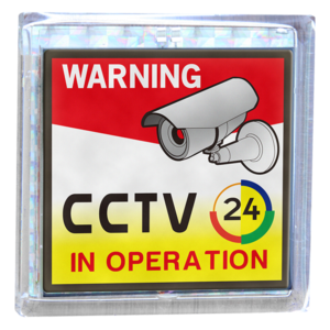 LTS Solar-Powered Flashing LCD Security Warning Sign – LTSACS-801