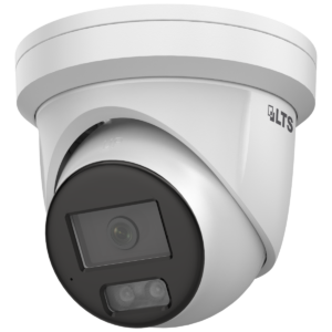 LTS 12MP AI Color 24/7 Turret IP Camera, 2.8mm Lens with Active Deterrence – CMIP33122WI-28LAISP