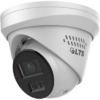 LTS 4MP Turret IP Camera, 2.8mm Lens with Active Deterrence