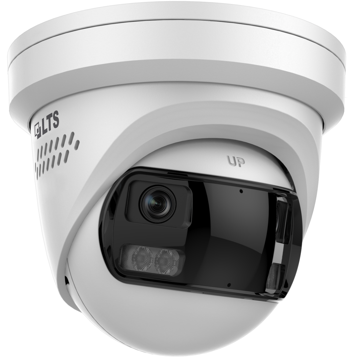 LTS 8MP AI Color 24/7 Turret IP Camera, 2.8mm Lens with Active Deterrence & Panoramic – CMIP3CD8PWI-28LAISP - Image 2