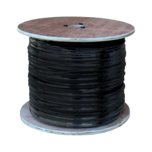 LTS Siamese Coaxial Cable (No Connectors) - 1,000 Ft, Black – LTAC2033B