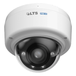 LTS Pro-X 8MP Dome IP Camera, 2.8mm Lens with Dual Light – LXIP7582WE-28MDA