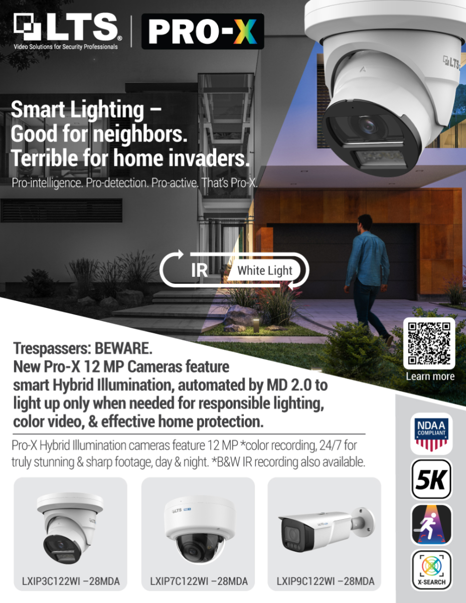 LTS Pro-X 12MP Color 24/7 Turret IP Camera, 2.8mm Lens — view 2