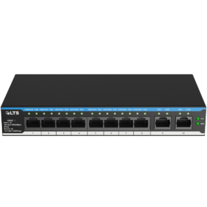 LTS Pro-X 10-Port Gigabit Switch with 8 PoE Ports – XCPOE-SW802G